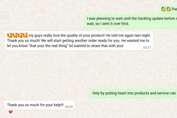 Customer feedback 2